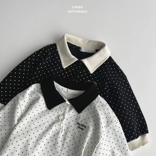 [PRE-ORDER] Little Dot Collar T-Shirts