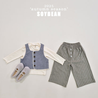 [PRE-ORDER] Button Wide Pants