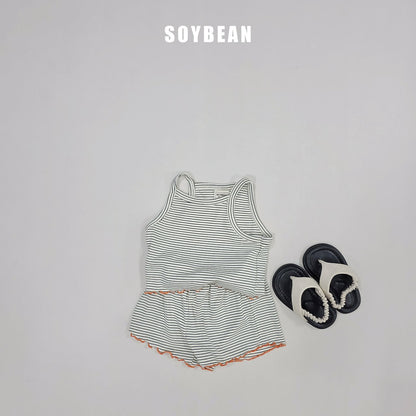 [PRE-ORDER] Stripe Wave Top Bottom Set
