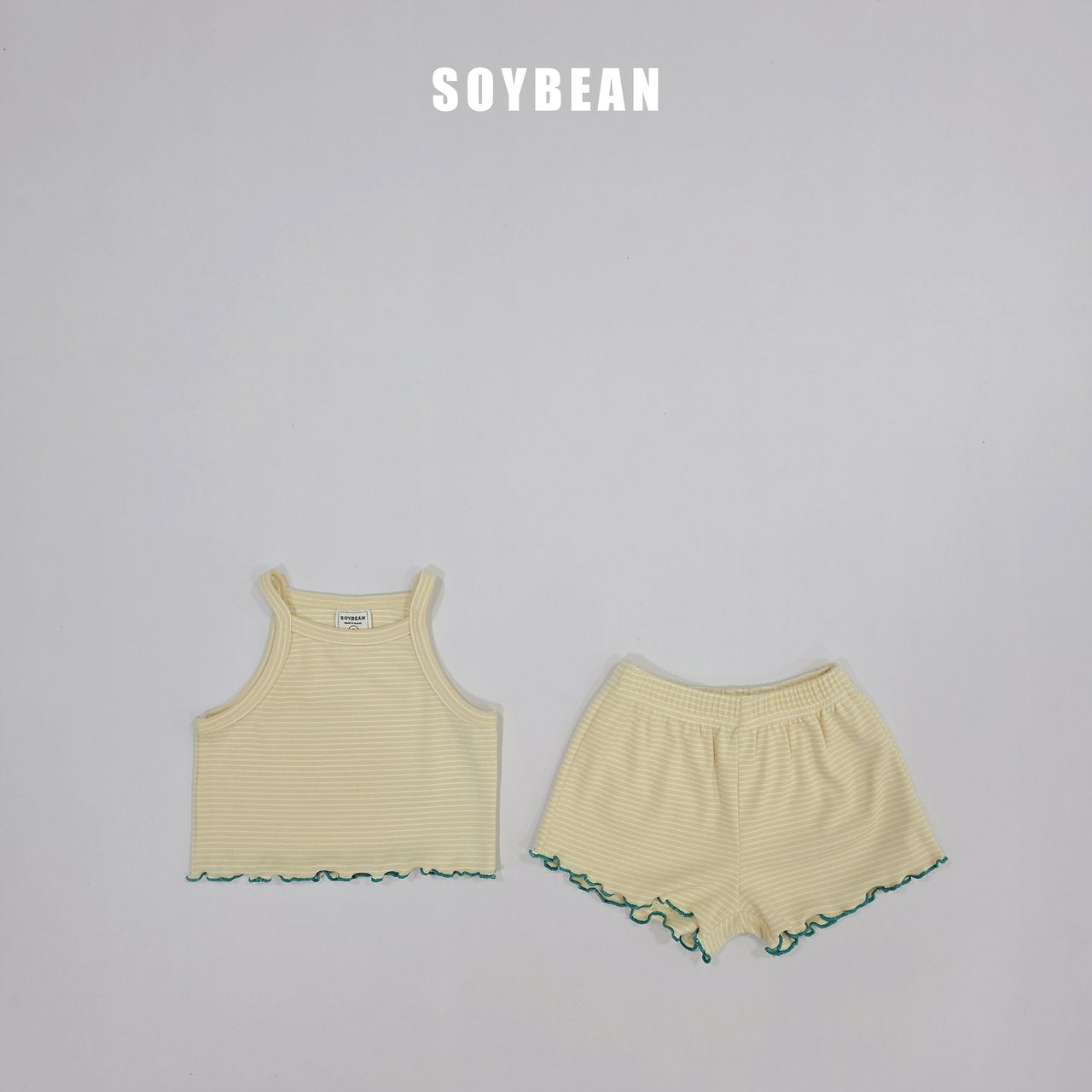 [PRE-ORDER] Stripe Wave Top Bottom Set