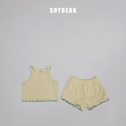 [PRE-ORDER] Stripe Wave Top Bottom Set