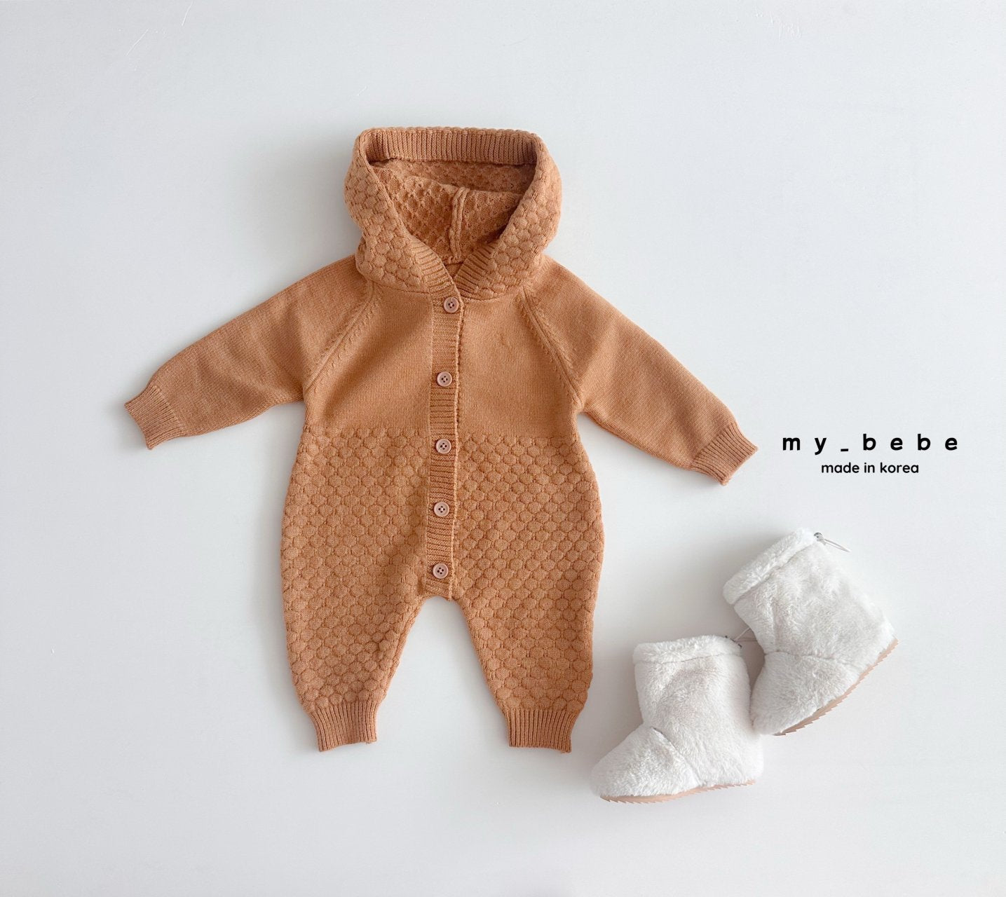 [PRE-ORDER] Bear Hoodie Sweater Body Suit