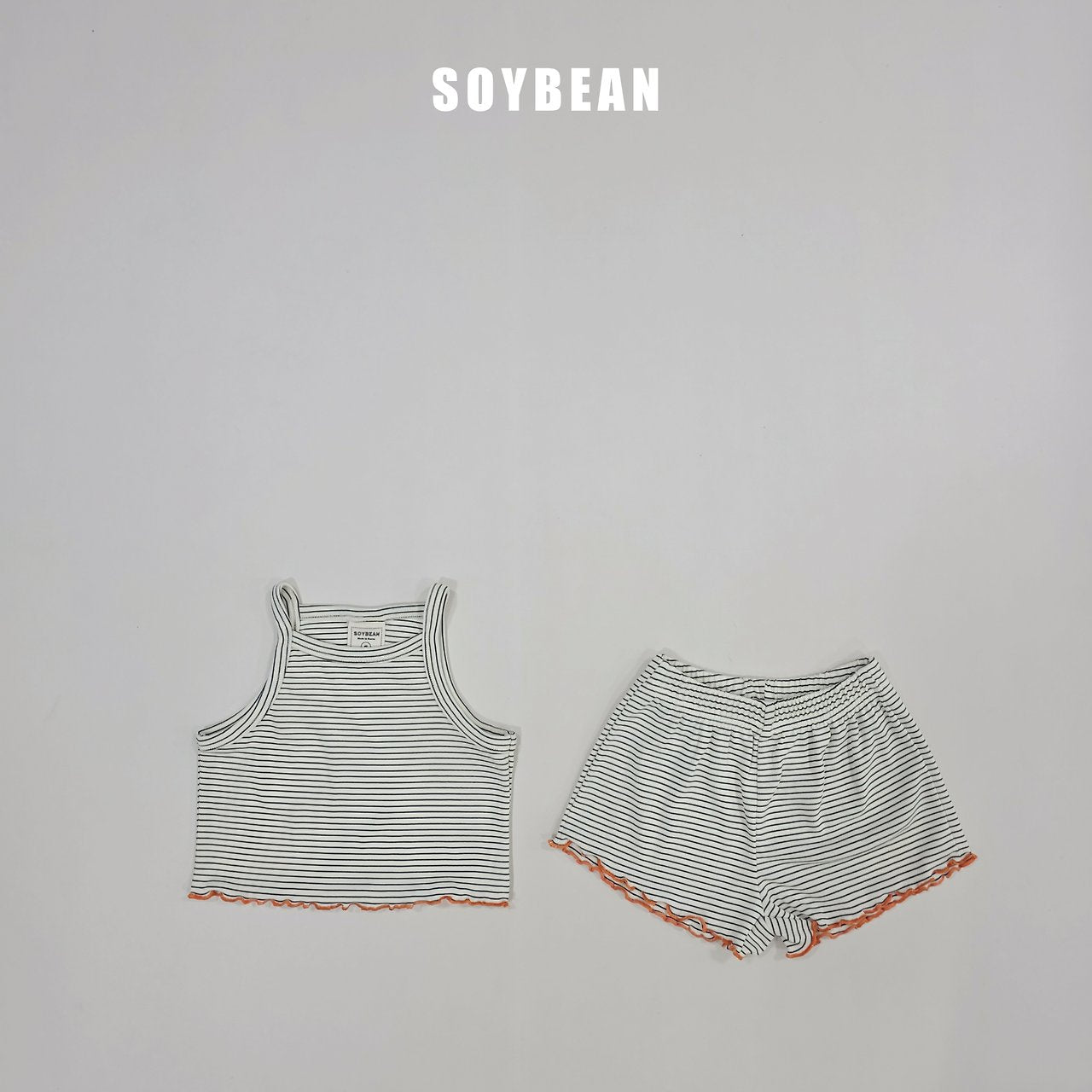 [PRE-ORDER] Stripe Wave Top Bottom Set