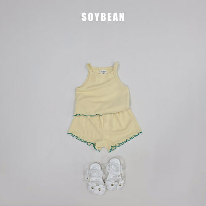 [PRE-ORDER] Stripe Wave Top Bottom Set