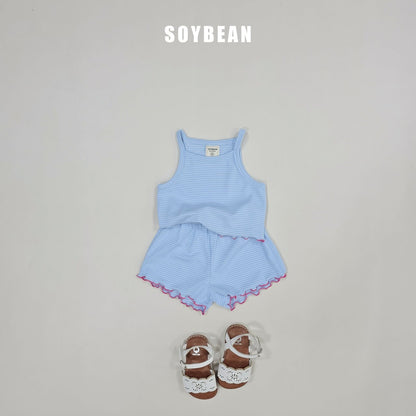 [PRE-ORDER] Stripe Wave Top Bottom Set