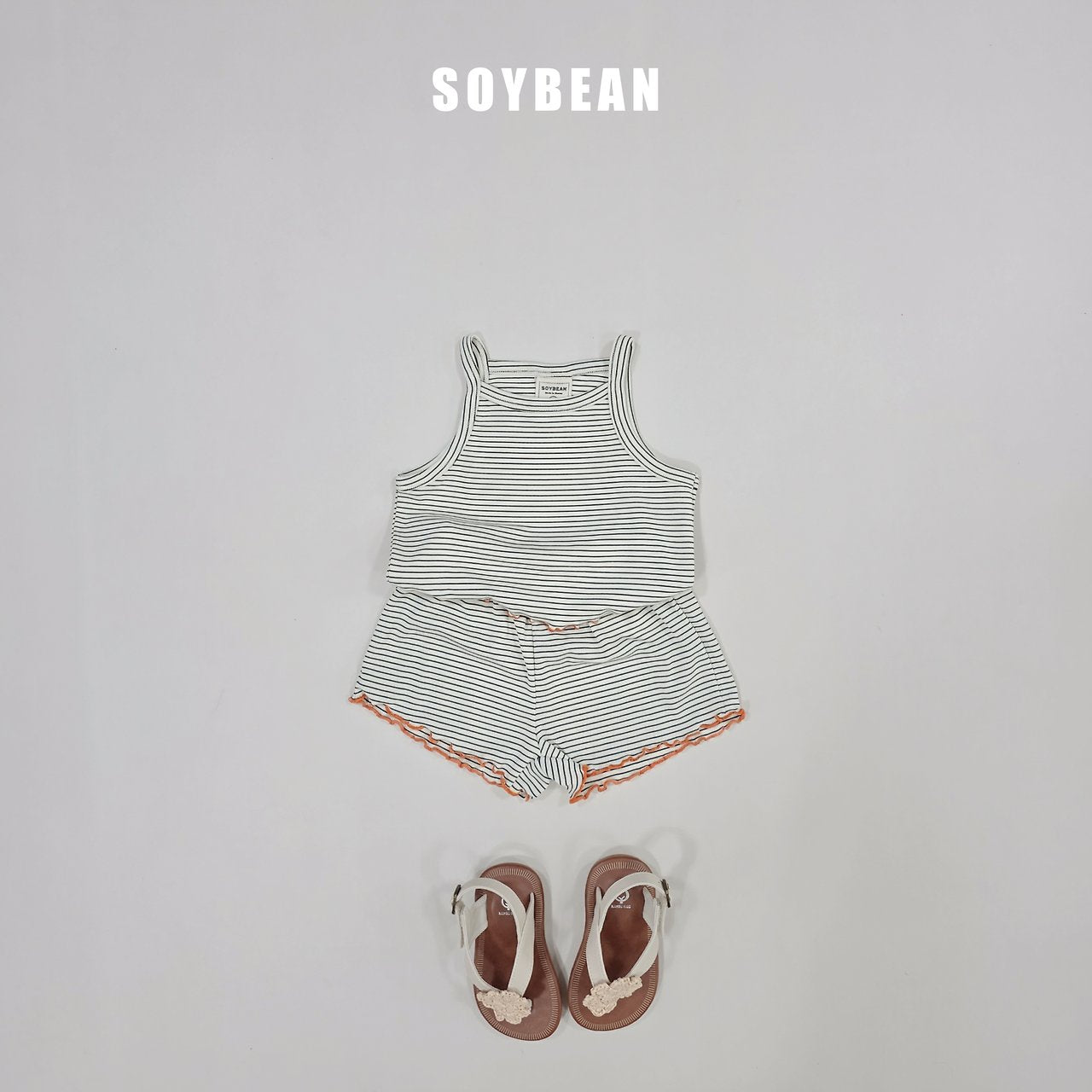 [PRE-ORDER] Stripe Wave Top Bottom Set