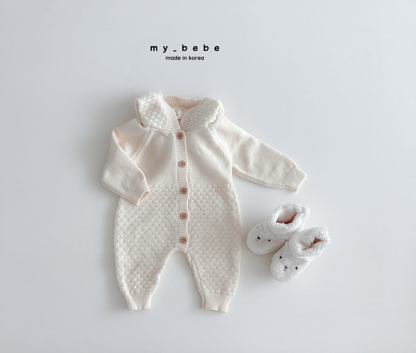 [PRE-ORDER] Bear Hoodie Sweater Body Suit