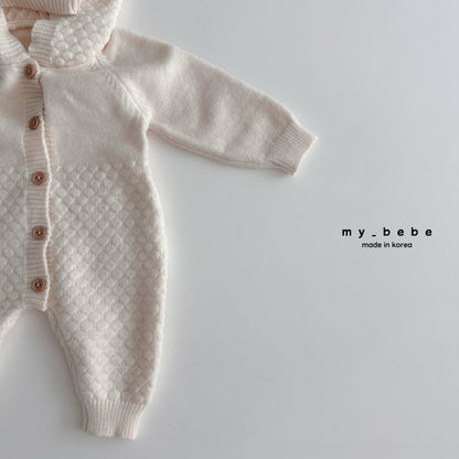 [PRE-ORDER] Bear Hoodie Sweater Body Suit