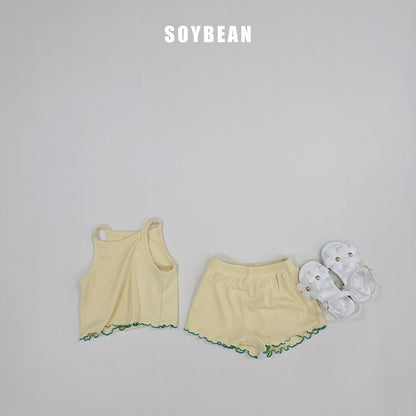 [PRE-ORDER] Stripe Wave Top Bottom Set