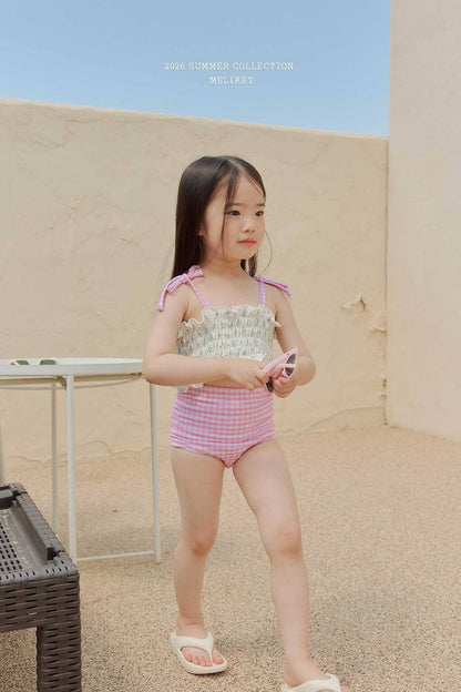 [PRE-ORDER] Lily Check Swim Set