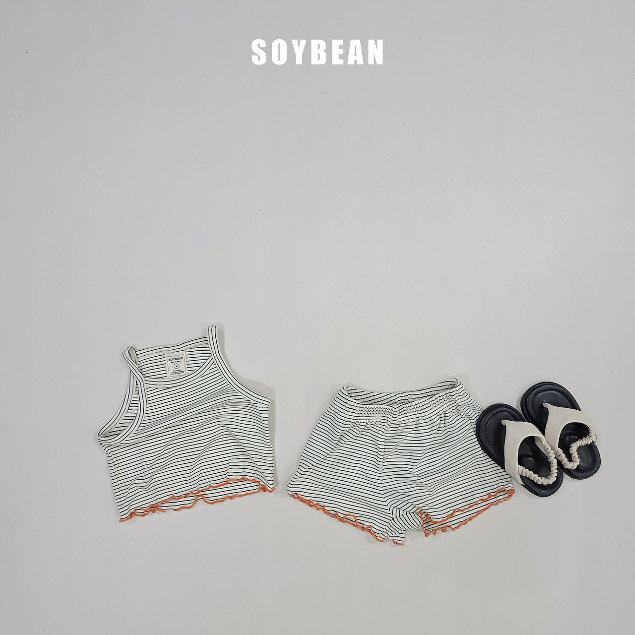[PRE-ORDER] Stripe Wave Top Bottom Set