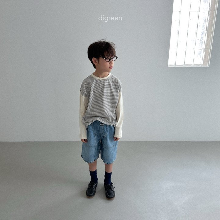 [PRE-ORDER] Color Block Stripe T-Shirts