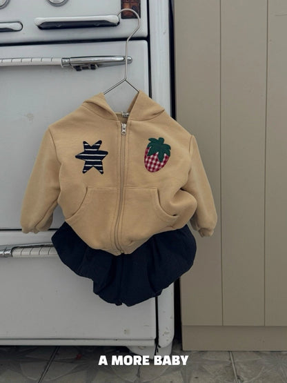[PRE-ORDER] Strawberry Star Hoodie Jacket