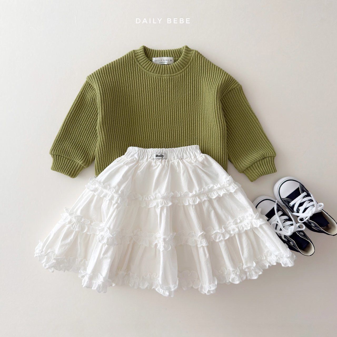 [PRE-ORDER] Ribbed Tong Tong Sweatshirts