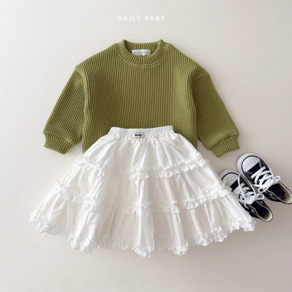 [PRE-ORDER] Ribbed Tong Tong Sweatshirts
