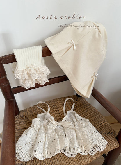 [PRE-ORDER] Lace Ribbon Vest
