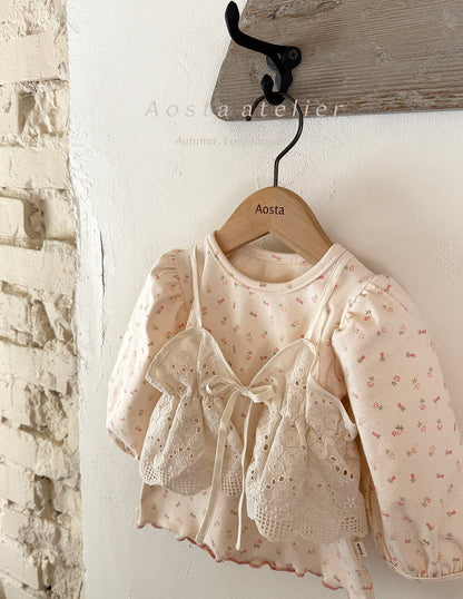 [PRE-ORDER] Lace Ribbon Vest