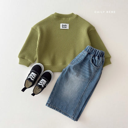[PRE-ORDER] Ribbed Tong Tong Sweatshirts