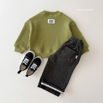 [PRE-ORDER] Ribbed Tong Tong Sweatshirts