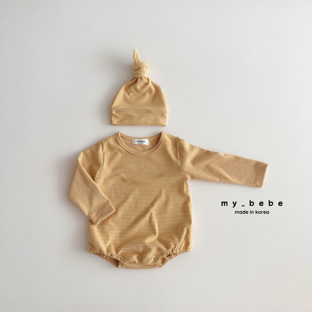 [PRE-ORDER] Tong Tong Body Suit + Bonnet Set