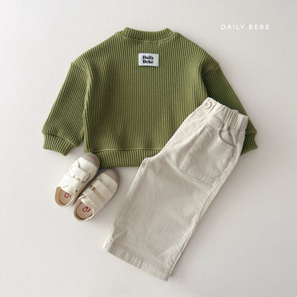 [PRE-ORDER] Ribbed Tong Tong Sweatshirts