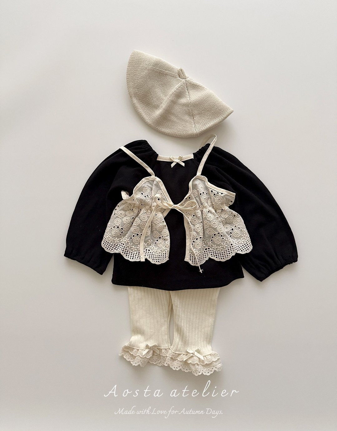 [PRE-ORDER] Lace Ribbon Vest