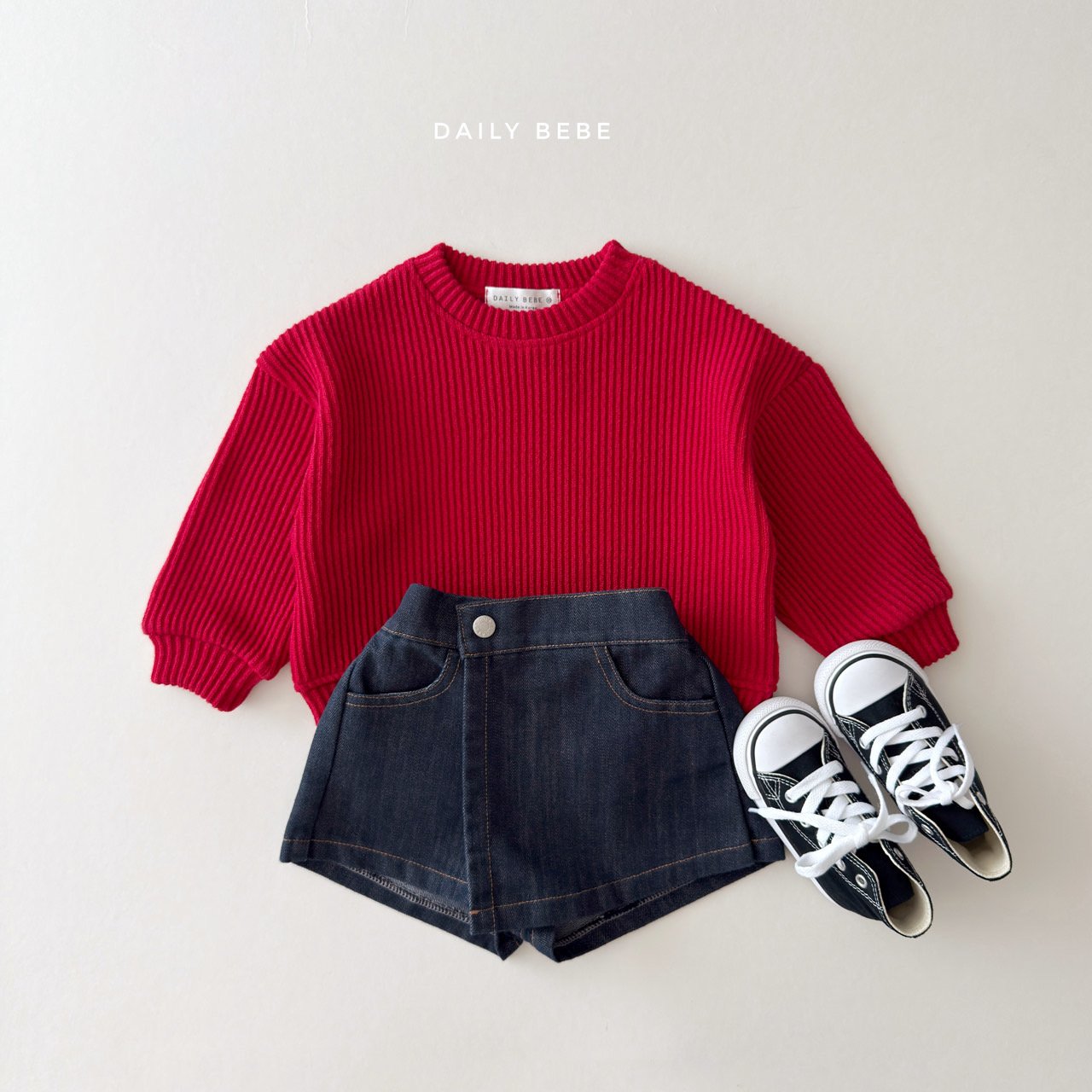 [PRE-ORDER] Ribbed Tong Tong Sweatshirts
