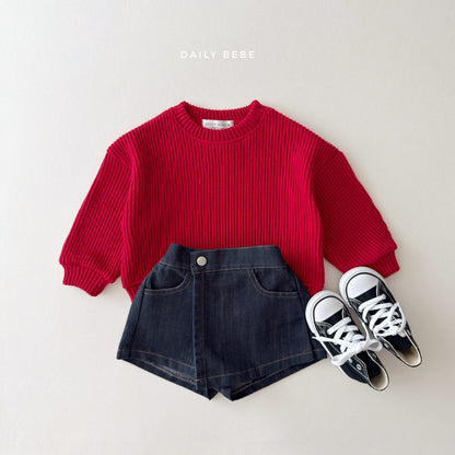 [PRE-ORDER] Ribbed Tong Tong Sweatshirts