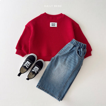 [PRE-ORDER] Ribbed Tong Tong Sweatshirts