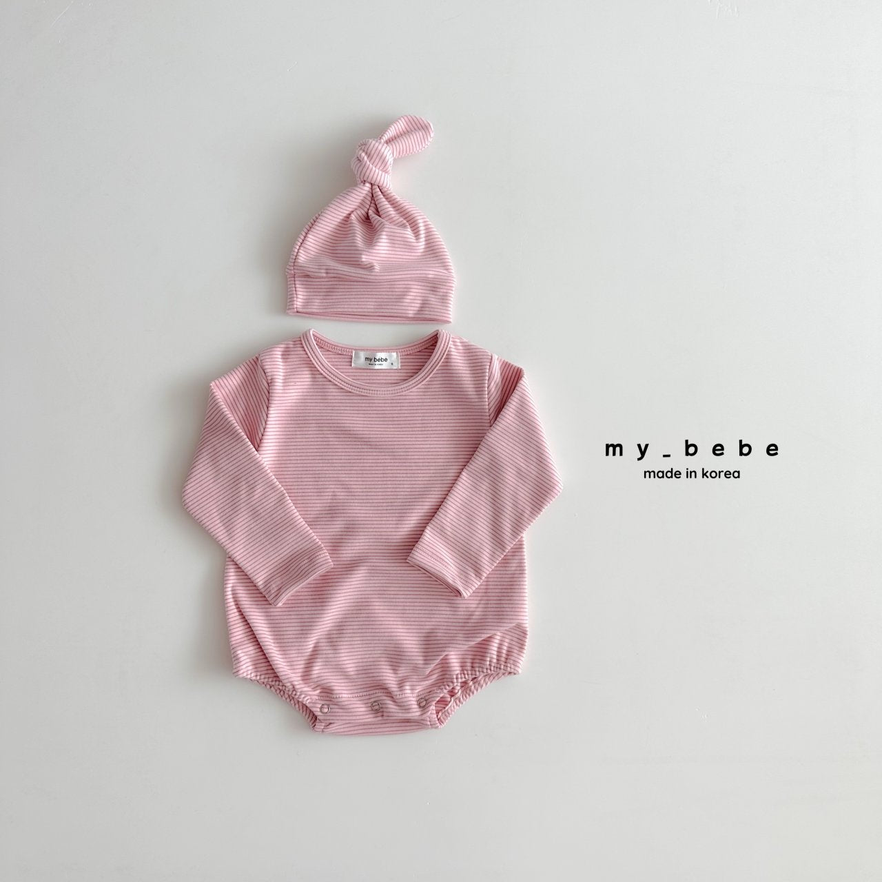 [PRE-ORDER] Tong Tong Body Suit + Bonnet Set