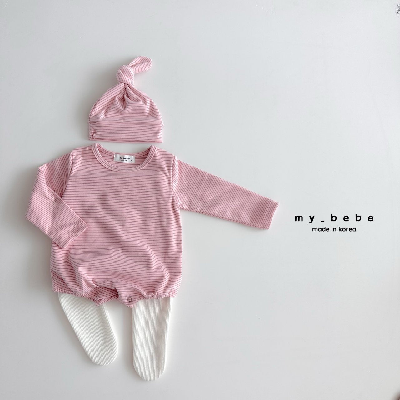 [PRE-ORDER] Tong Tong Body Suit + Bonnet Set