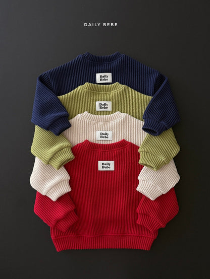 [PRE-ORDER] Ribbed Tong Tong Sweatshirts