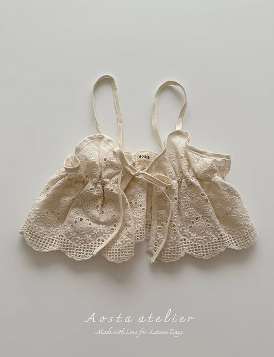 [PRE-ORDER] Lace Ribbon Vest