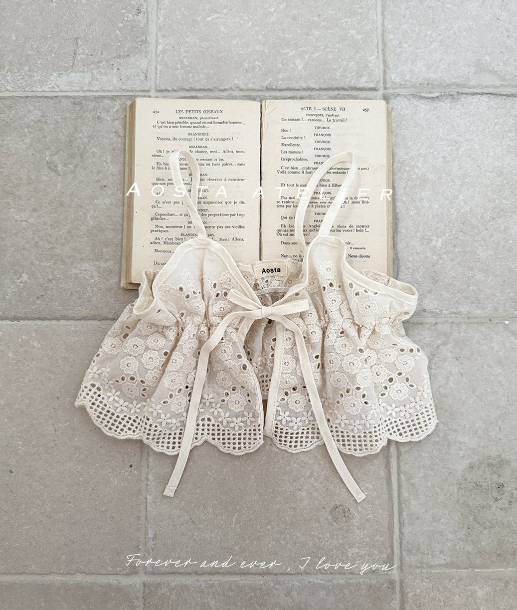 [PRE-ORDER] Lace Ribbon Vest