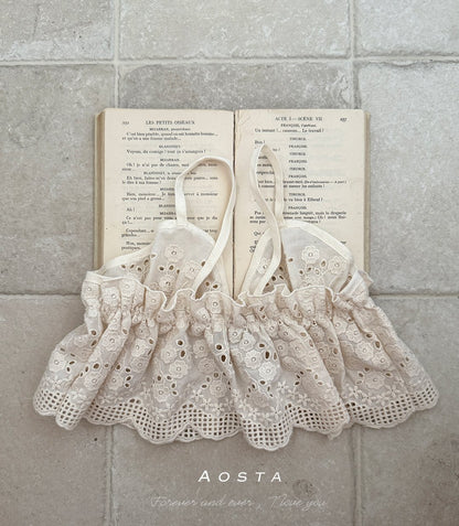 [PRE-ORDER] Lace Ribbon Vest