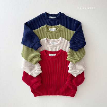 [PRE-ORDER] Ribbed Tong Tong Sweatshirts