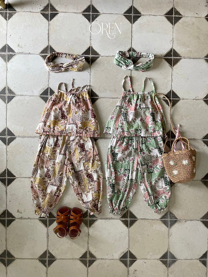 [PRE-ORDER] Marbet Strap Top Bottom Set