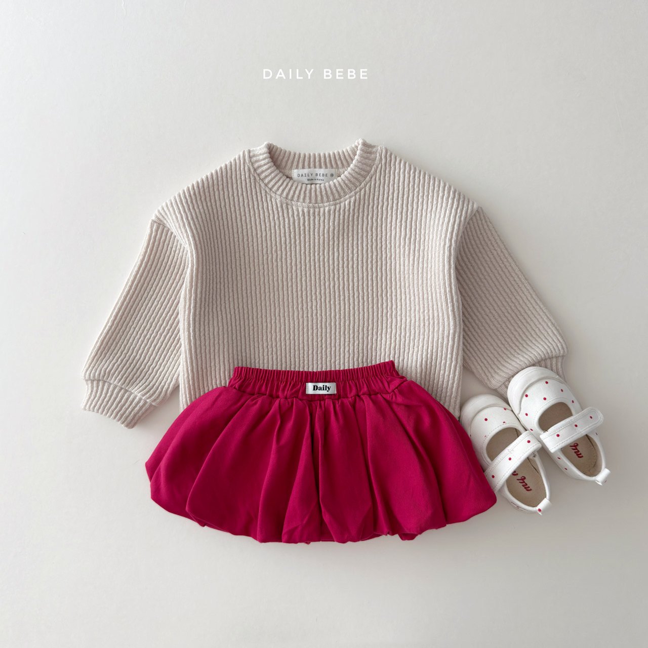 [PRE-ORDER] Ribbed Tong Tong Sweatshirts