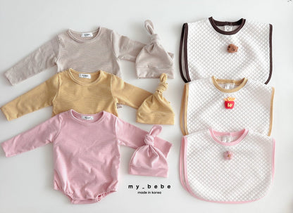 [PRE-ORDER] Tong Tong Body Suit + Bonnet Set