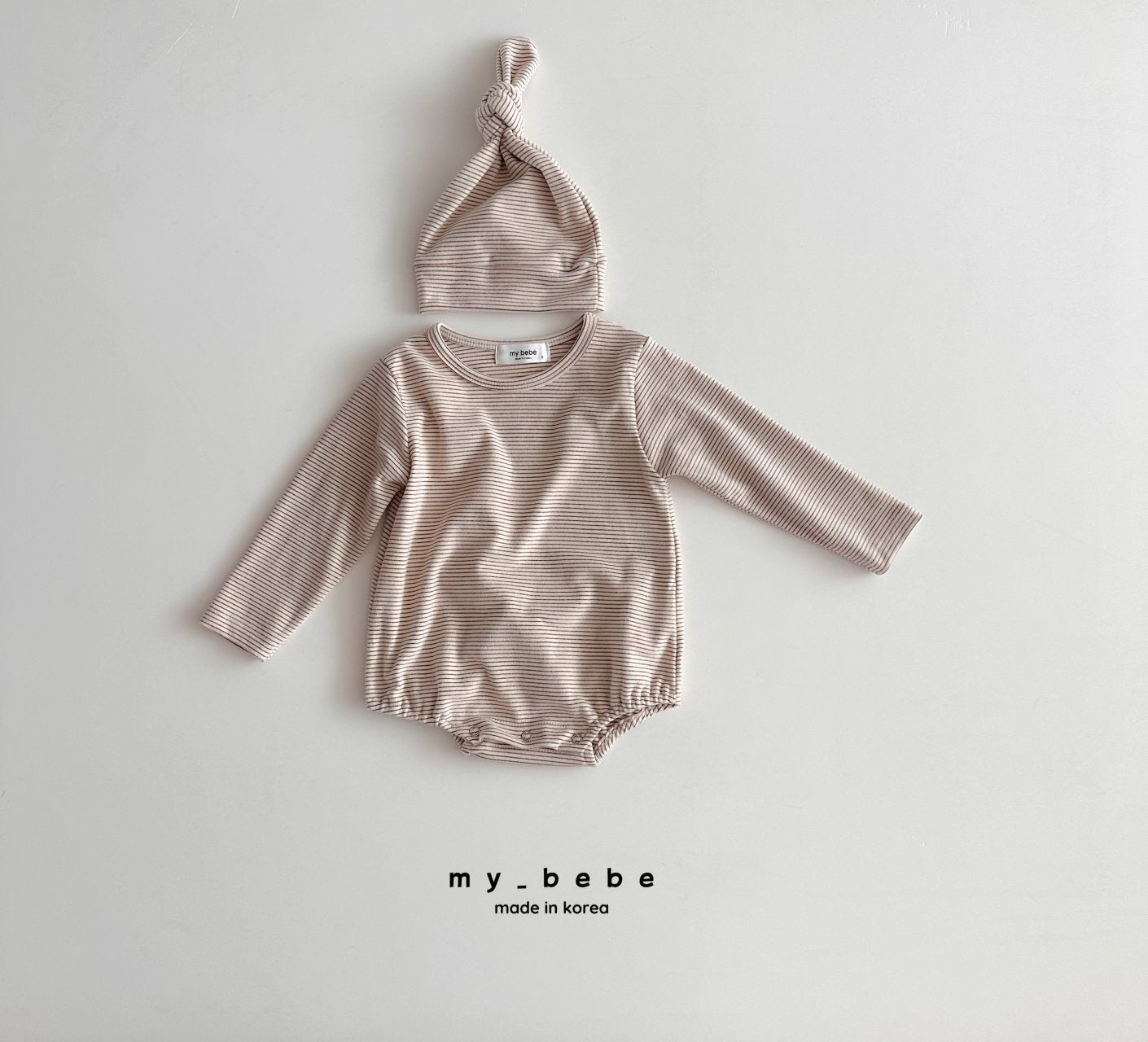 [PRE-ORDER] Tong Tong Body Suit + Bonnet Set