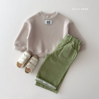[PRE-ORDER] Ribbed Tong Tong Sweatshirts