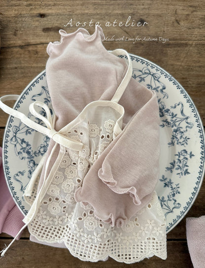 [PRE-ORDER] Lace Ribbon Vest