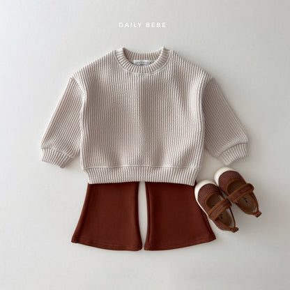 [PRE-ORDER] Ribbed Tong Tong Sweatshirts