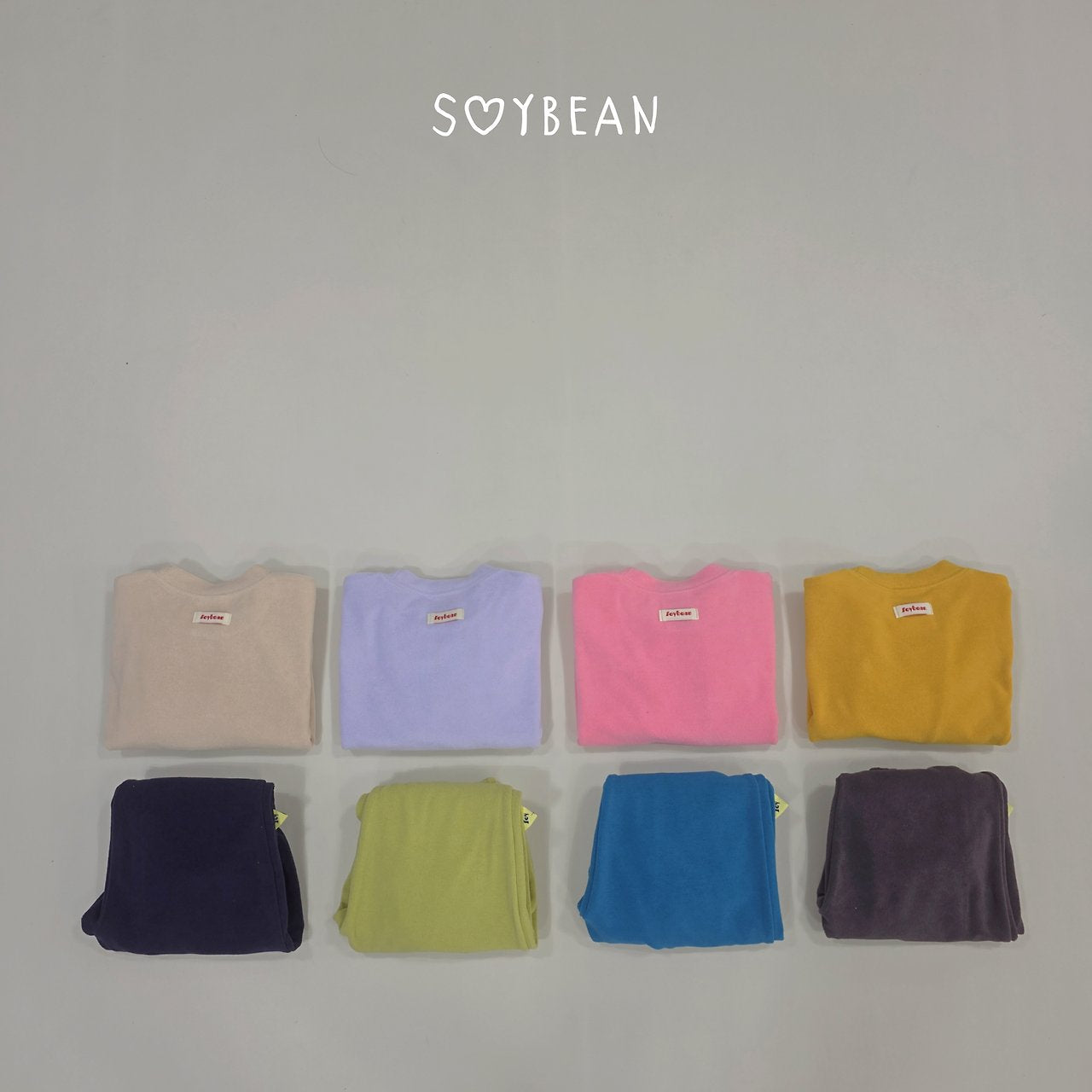 [PRE-ORDER] Soft Color Block Top Bottom Set