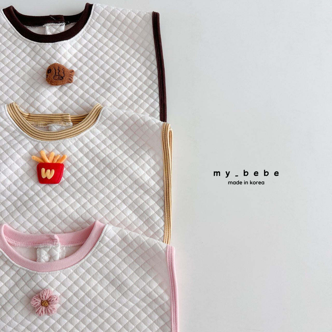 [PRE-ORDER] Quilted Big Bib