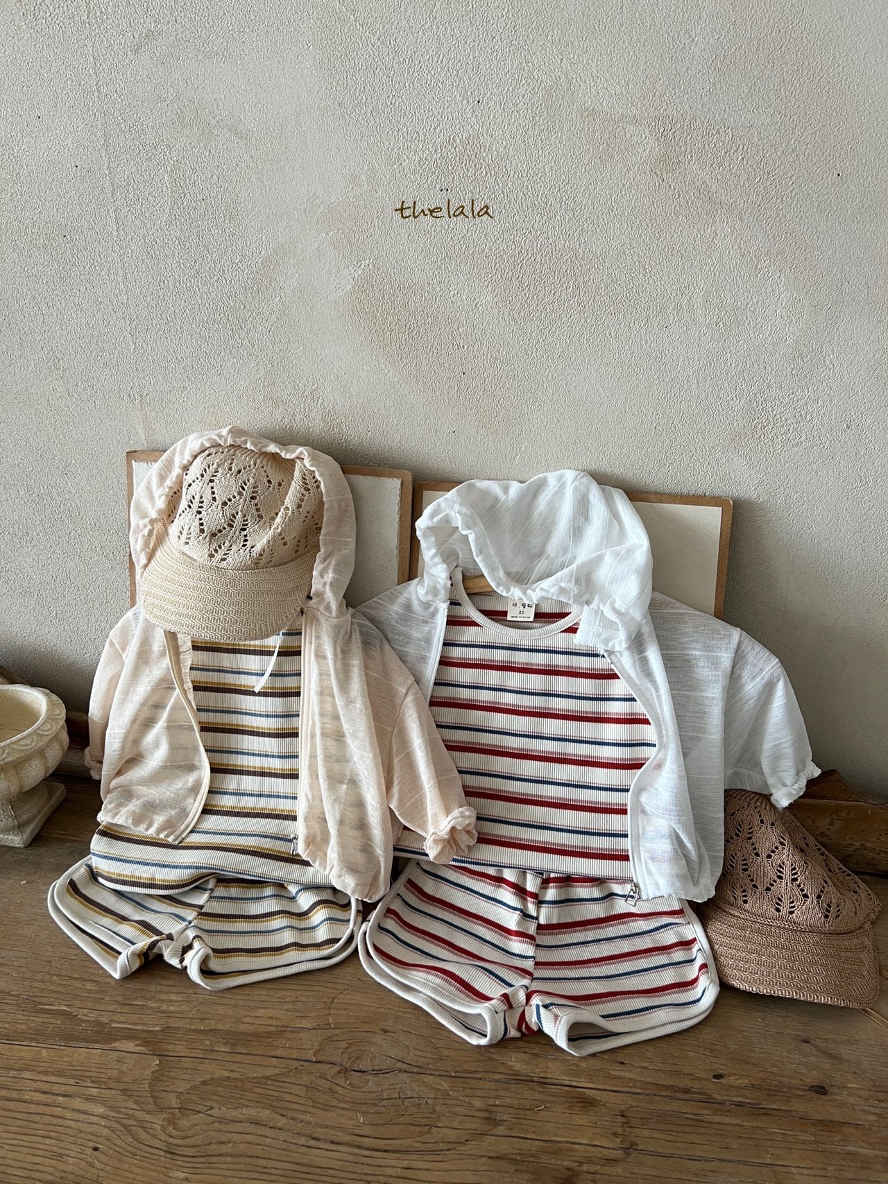 Beach Hoodie Zip-Up Jacket [White/XS(1-2yr)]