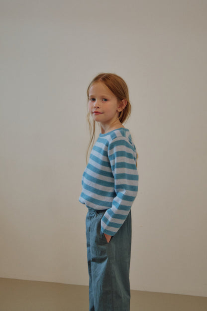 [PRE-ORDER] Candy Stripe Sweater Top