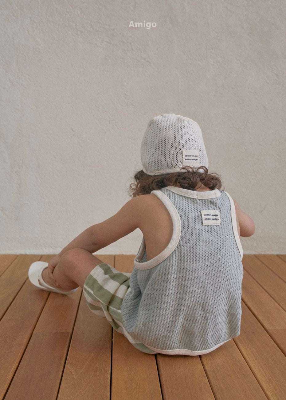 [PRE-ORDER] Rain Jacquard Sleeveless T-Shirts