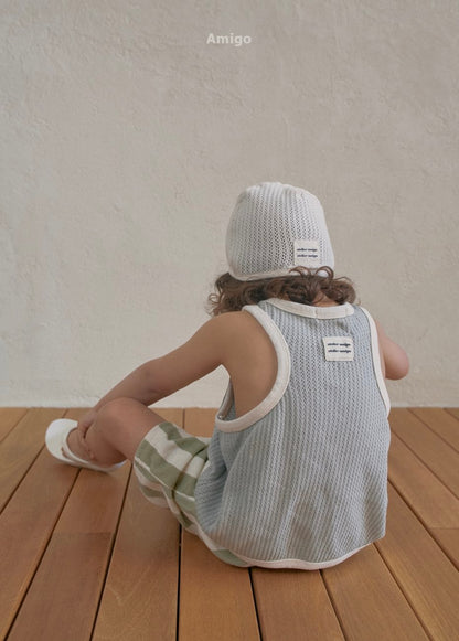 [PRE-ORDER] Rain Jacquard Sleeveless T-Shirts
