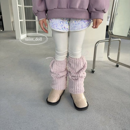 Bling Shorts [White/M(3-4yr)]